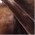 Бобр канадский стриженный крашеный коричневый